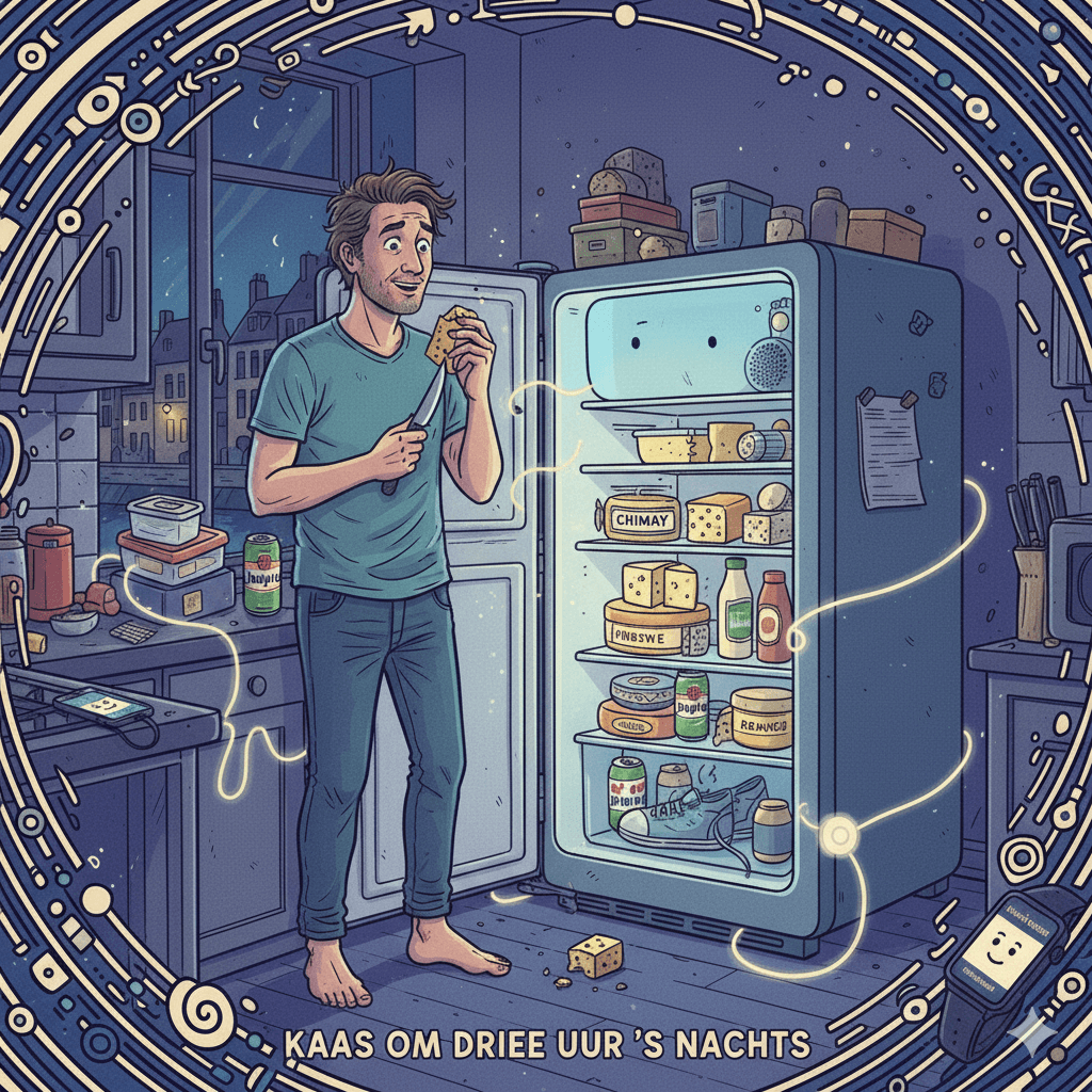 Kaas om drie uur ‘s nachts